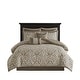 preview thumbnail 60 of 79, Madison Park Odette 8 Piece Jacquard Comforter Set