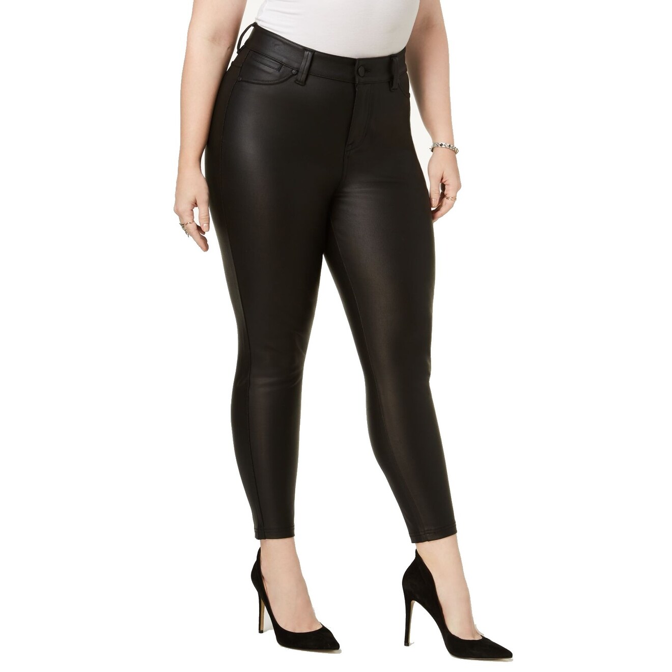 womens leather pants size 14