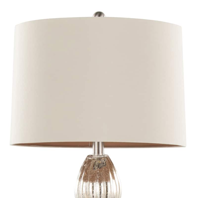 Silver Orchid Mariah 30" Glass Table Lamp (Set of 2)