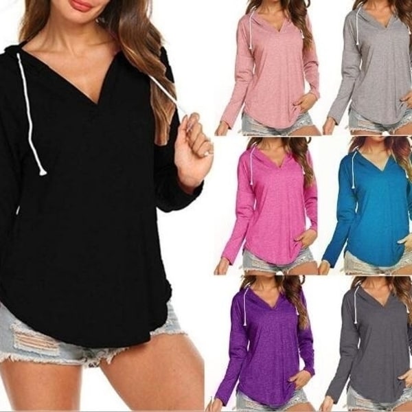 hooded tunic top