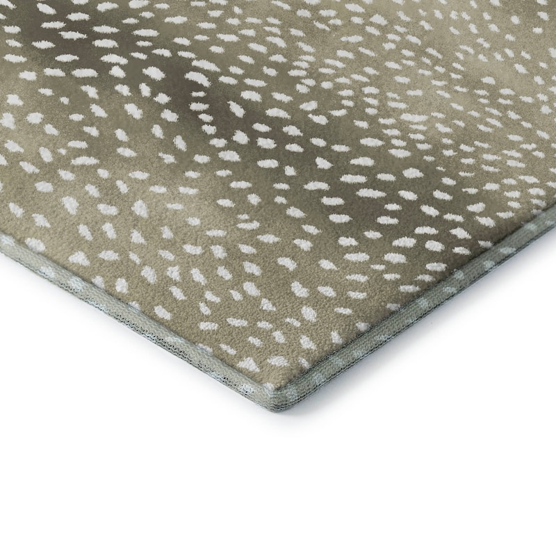 Premium Washable Super Soft Animal Print Ombre Mayfield Rug