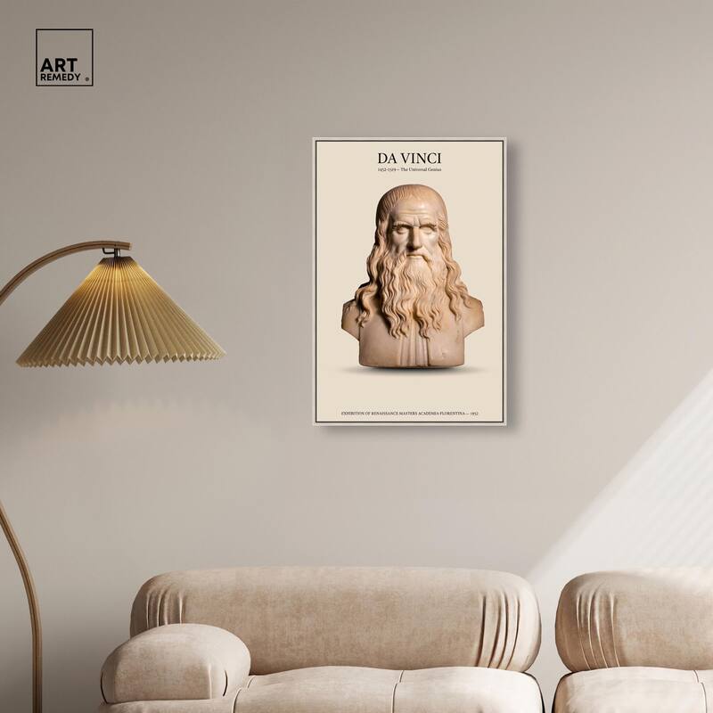 Universal Genius Canvas by Art Remedy