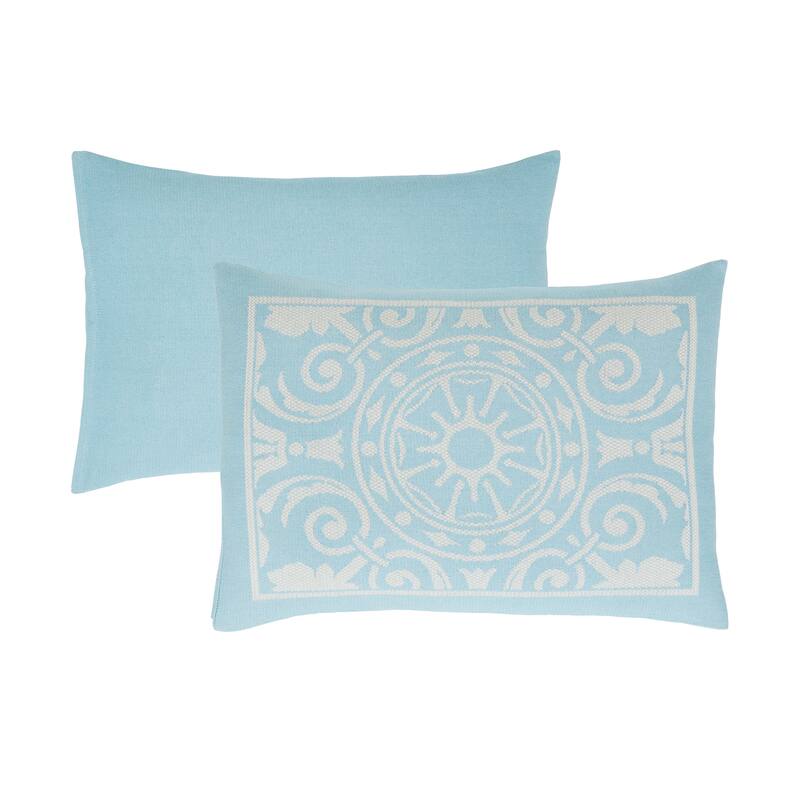 Cotton Blend Oversized Vintage Medallion Bedspread Set by Superior