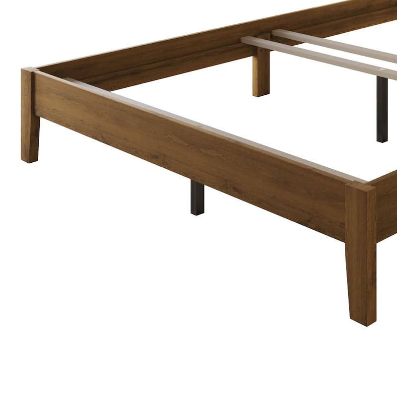 Clayfell Gadsden Solid Wood Panel Bed