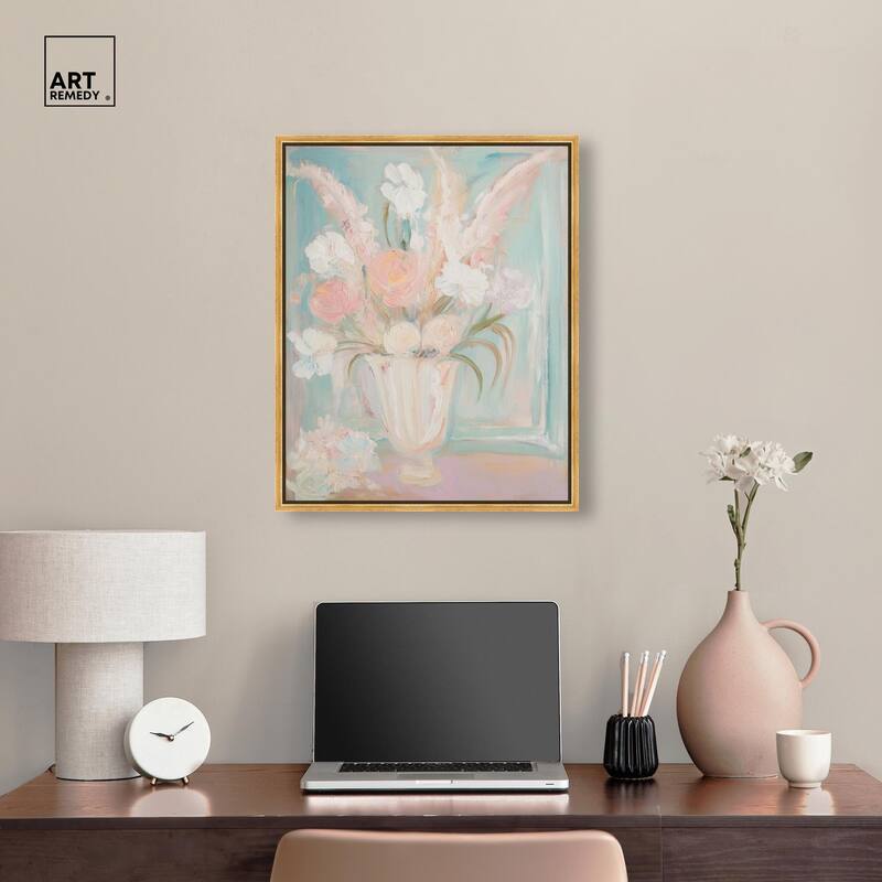 Still Life in Soft Hues II Canvas by Art Remedy