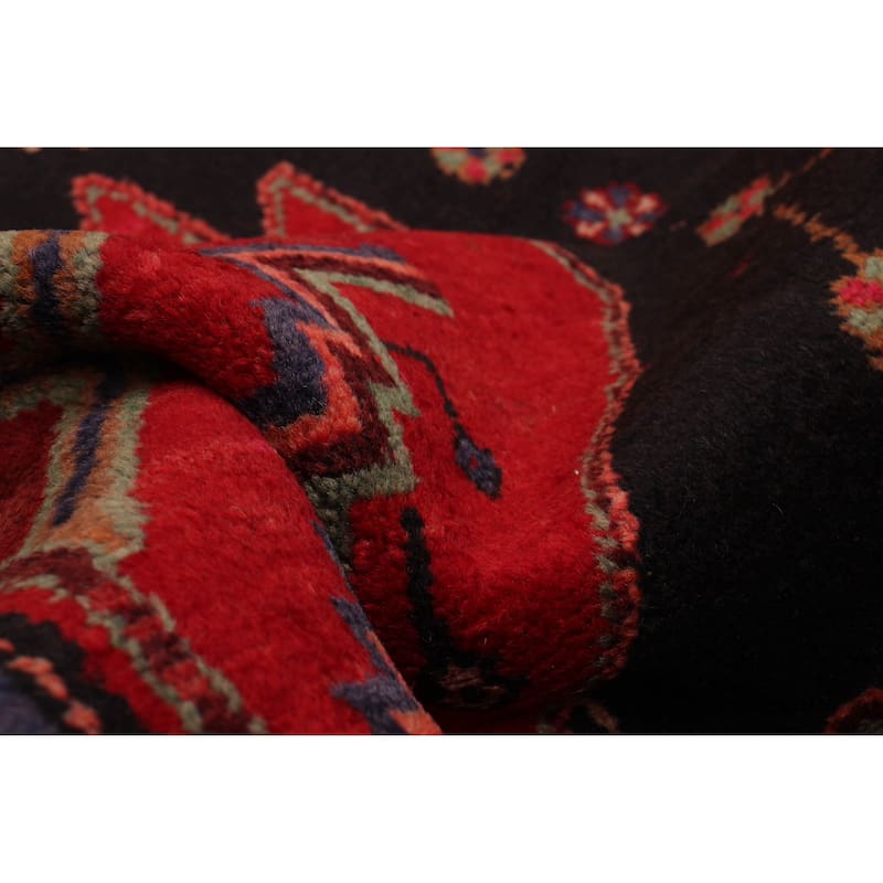 ECARPETGALLERY Hand-knotted Anadol Red Wool Rug - 3'6 x 9'0