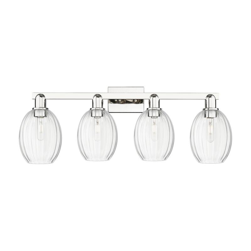 Innovations Lighting Downtown Urban - Preston - 4 Light 36" Bell Shade Bath Vanity Light