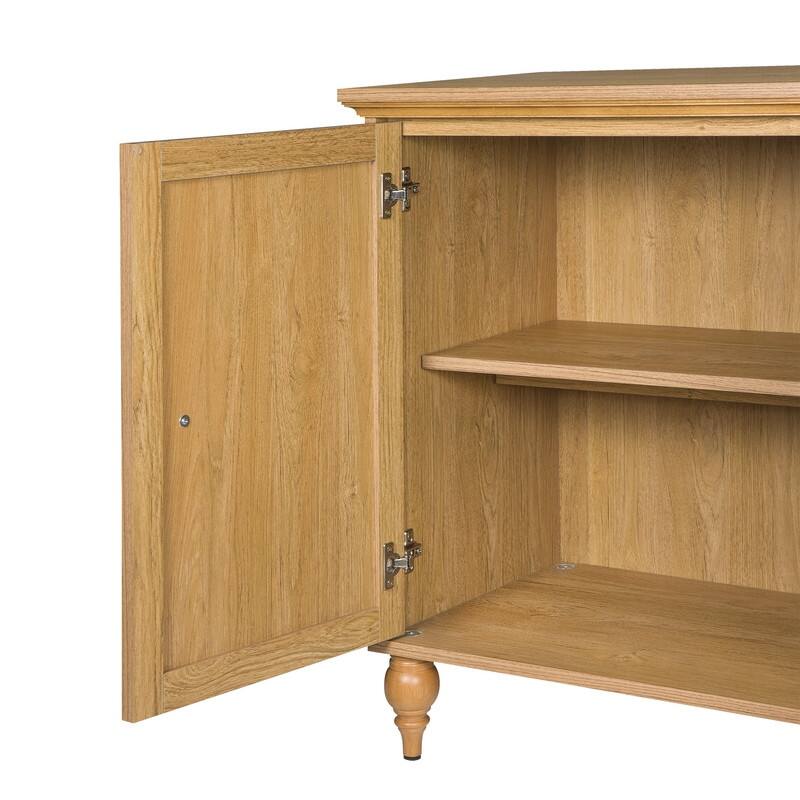 Newcomb Brown 2 Door Cabinet