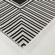 preview thumbnail 4 of 8, Frans Solid Border Indoor/Outdoor Area Rug