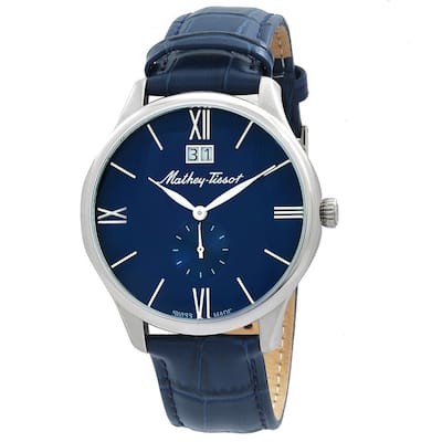 Mathey Tissot Men's Edmond Blue Dial Watch - H1886QABU - 6 (36)