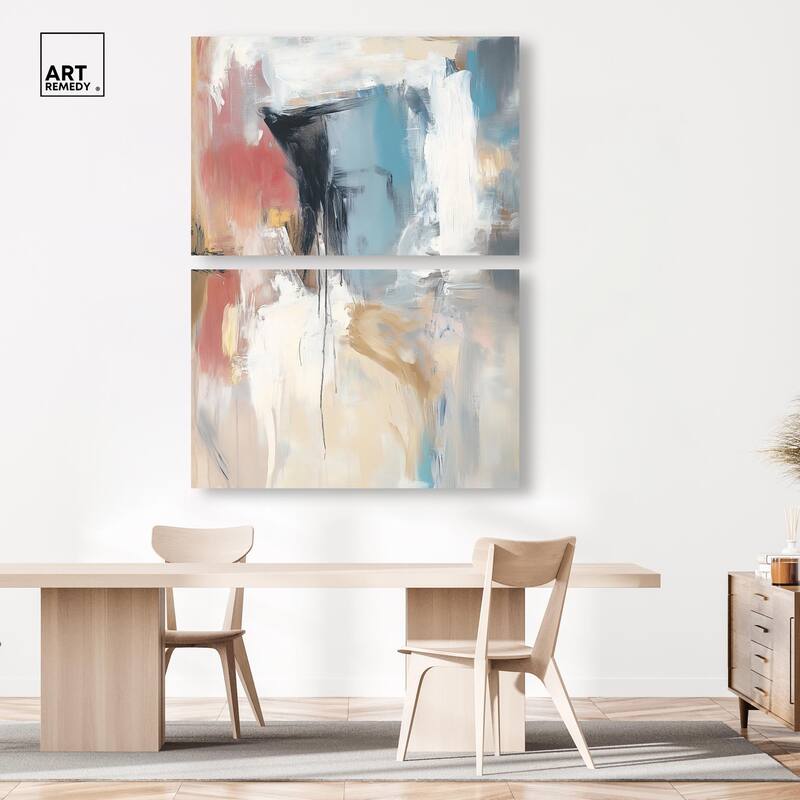 Sanctuary IV Canvas Set of 2 by Art Remedy, Gallery Wrapped