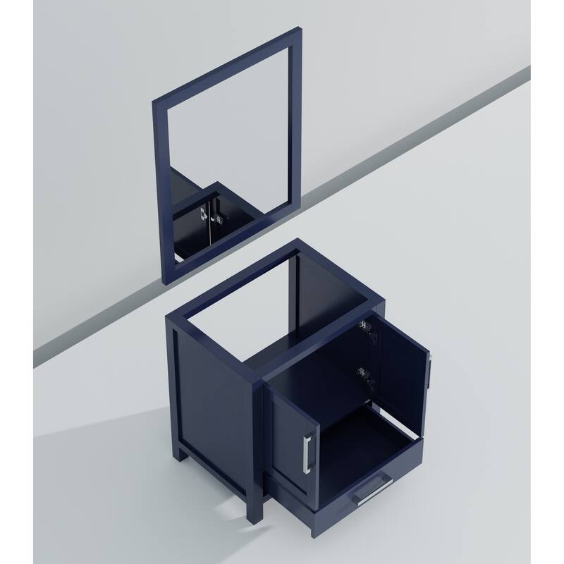 Jacques Bath Vanity No Top and Mirror