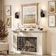 preview thumbnail 5 of 29, Iron Modern Wall Sconce with Novelty Shade and Metal Frame