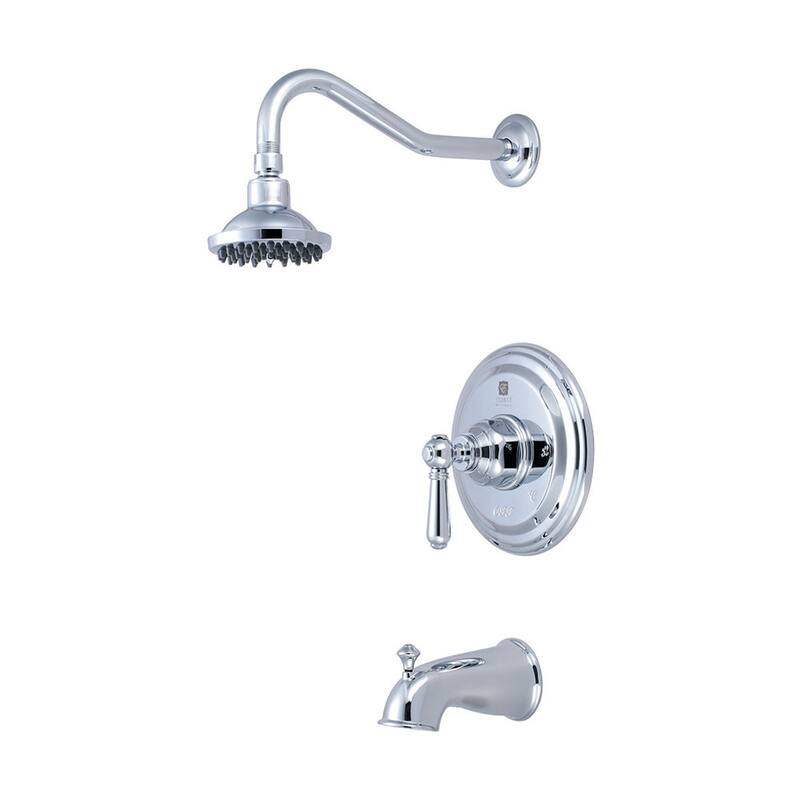 Pioneer Faucets Americana Tub and Shower Trim Package with 1.75 GPM