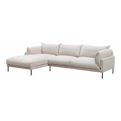 Aurelle Home Modern Deep Seat Chaise Sectional