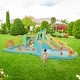 preview thumbnail 1 of 5, Inflatable Water Slide Bouncy Castle with Air Blower - N/A 5-7 Years