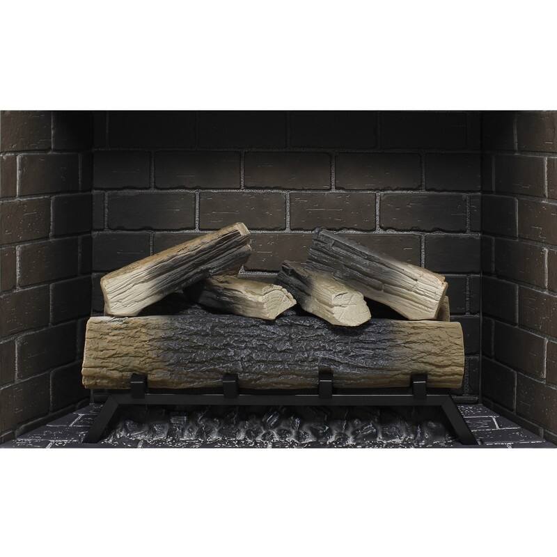18/23/33 Inch Electric Fireplace Insert Ultra Thin Heater with Set Realistic Flame Touch Remote Control Overheating Protection