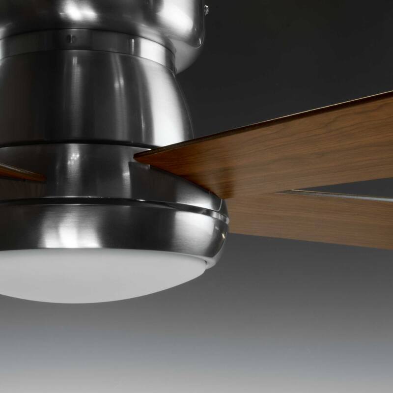 Progress Lighting Vox 52" 5 Blade Hugger Ceiling Fan with LED Light