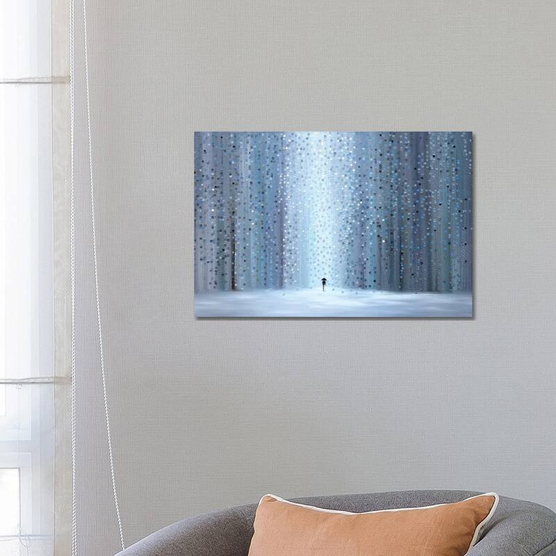 iCanvas "Rainy Stroll" by Ekaterina Ermilkina Canvas Print - 18x26x1.5