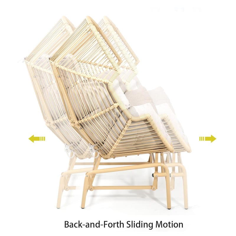 Outdoor Oversized Gilder Egg Chair with Cushion