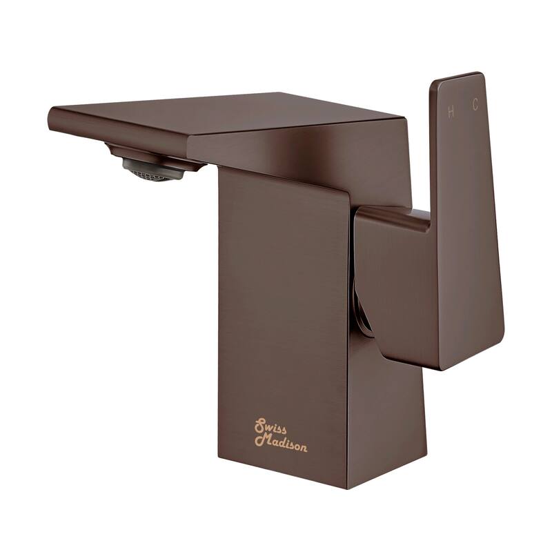 Swiss Madison SM-BF30 Carre 1.2 GPM Single Hole Bathroom Faucet