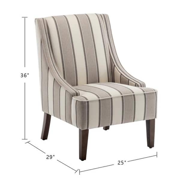 WOVENBYRD Swoop Arm Velvet Accent Chair On Sale Bed Bath & Beyond
