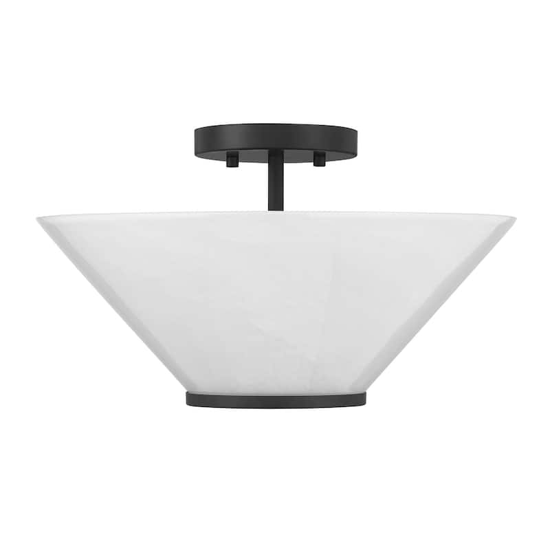 Savoy House 6-4012-3 Blair 3 Light 15" Wide LED Semi-Flush Bowl