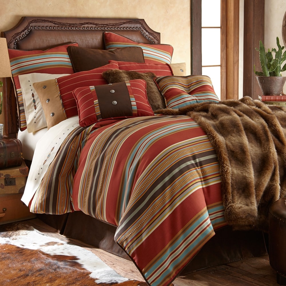 Paseo Road by HiEnd Accents Calhoun Aztec Serape Stripes Comforter Set, 5PC