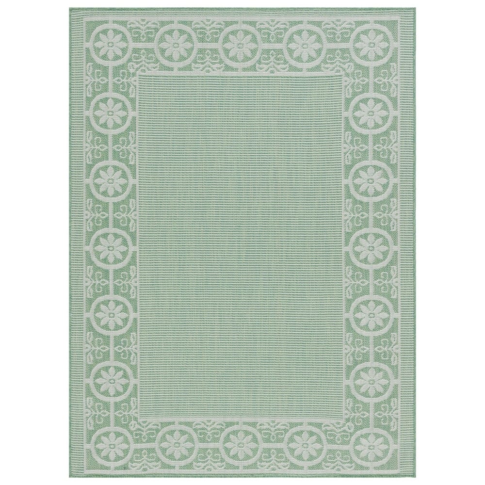 SAFAVIEH Bermuda Broerine Geometric Indoor/Outdoor Waterproof Rug