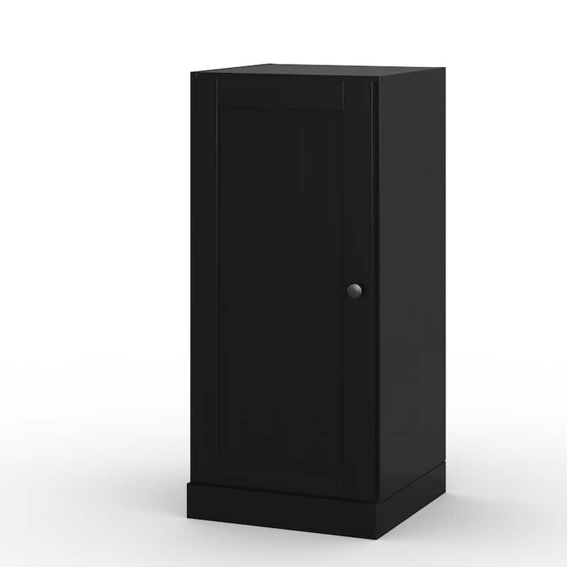 Palace Imports 100% Solid Wood 16.5" Bathroom Storage Cabinet with Shaker Door and Adjustable Shelves