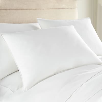 Hotel 230 TC 25/75 White Duck Down and Feather Blend Hotel Pillow