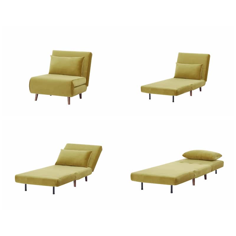 Tustin Upholstered Convertible Lounge/ Sleeper Chair