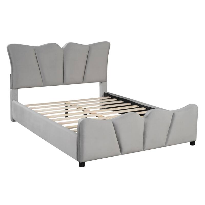 Modern Upholstered Platform Bed