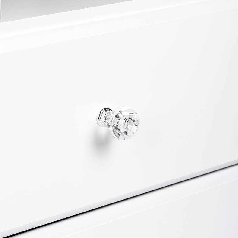 Prepac Astrid 4 Drawer Dresser for Bedroom, Chest of Drawers, Bedroom Furniture, Clothes Storage and Organizer