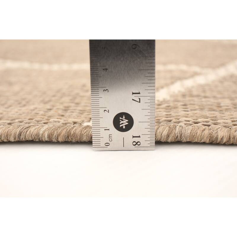 ECARPETGALLERY Sisal Abstract Tropical Rug