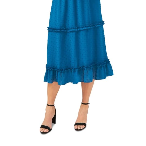 knee length dresses for ladies Shona Joy - Gigi Square Neck Panelled Midi Dress
