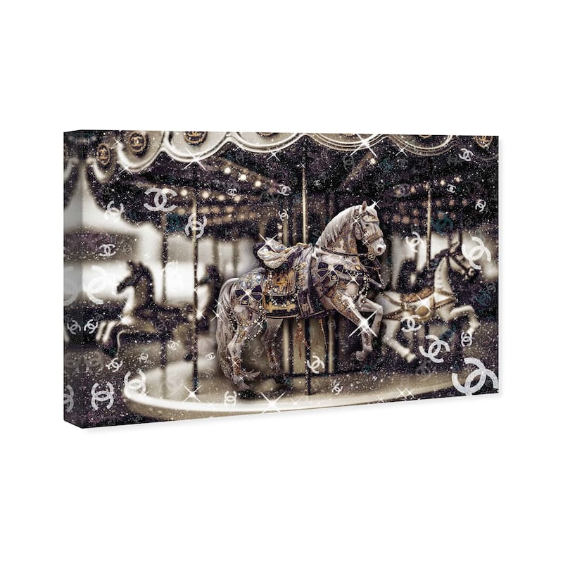 Wynwood Studio Fashion and Glam Glam Fair White and Wall Art Canvas Print