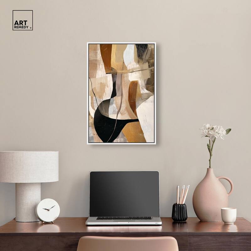 Tactile Depth I Canvas by Art Remedy