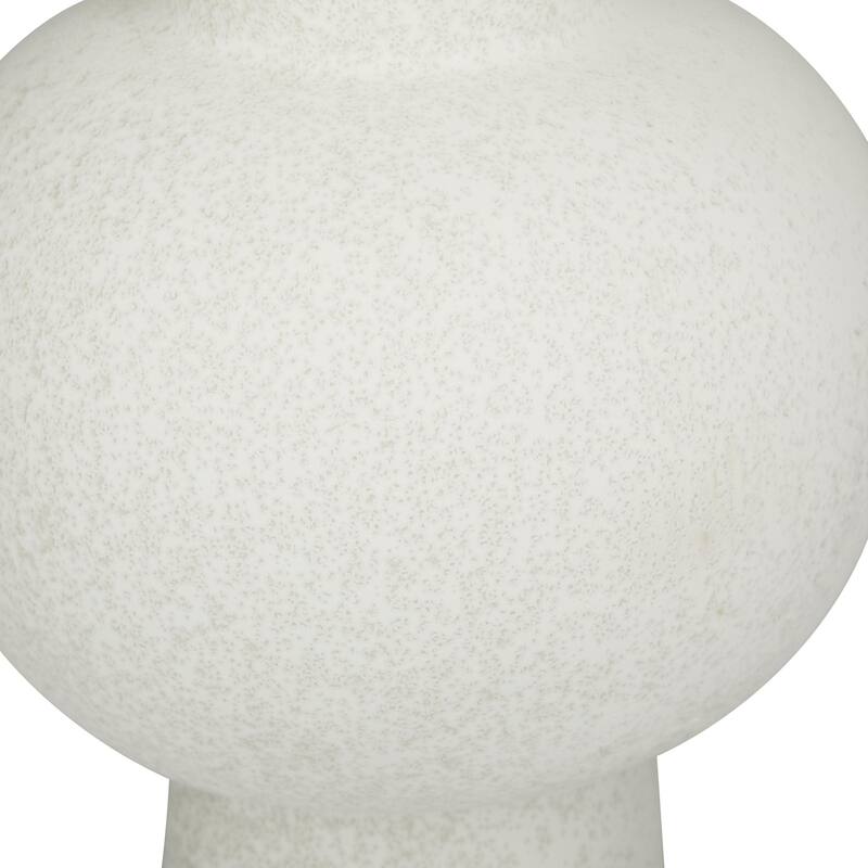 Ceramic Handmade Decorative Vase - White - CosmoLiving by Cosmopolitan