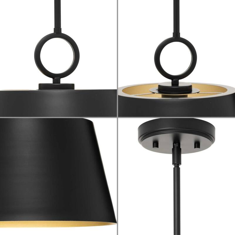 Progress Lighting P500367 Parkhurst 12" Wide Pendant with Metal Shade