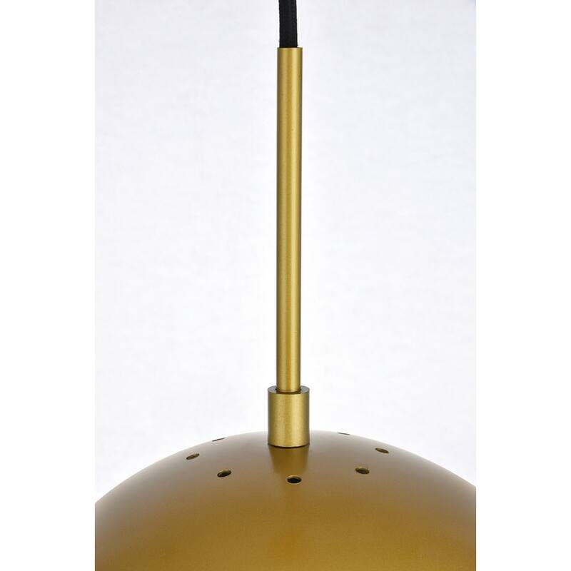 1-Light Pendant with 10 inch Clear Glass