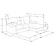 preview thumbnail 11 of 9, Serta Tennor Dream Lift Convertible Sofa by iLounge