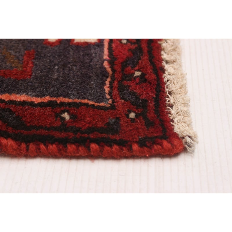 ECARPETGALLERY Hand-knotted Andelz Red Wool Rug - 4'0 x 5'11