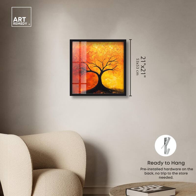 Tree of Opposites I Shadowbox by Art Remedy