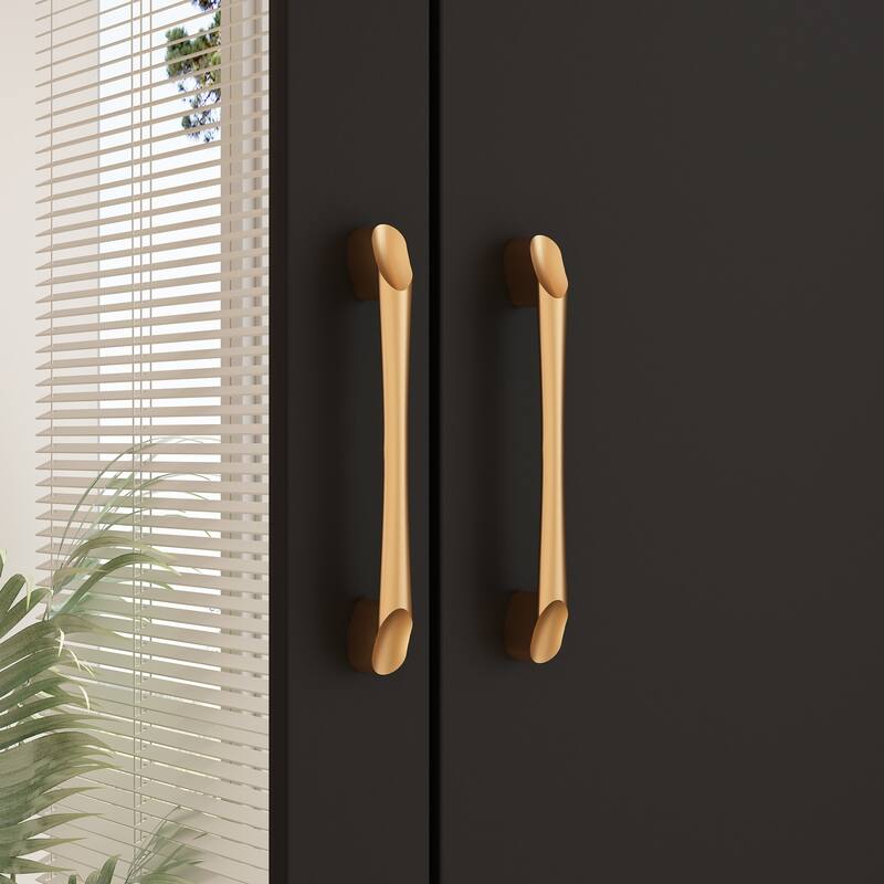 Scalable Hanging Rod Wardrobe Closet Armoire Mirror Space Saving
