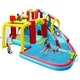 preview thumbnail 4 of 6, 7 In1 Inflatable Slide Water Park Bouncing House Outdoor Soccer - 177"