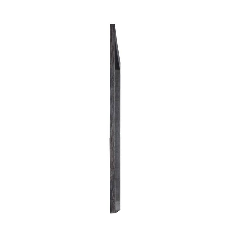 Lala 40 x 40 Inch Dresser Mirror, Modern Rectangular Shape, Black Finish