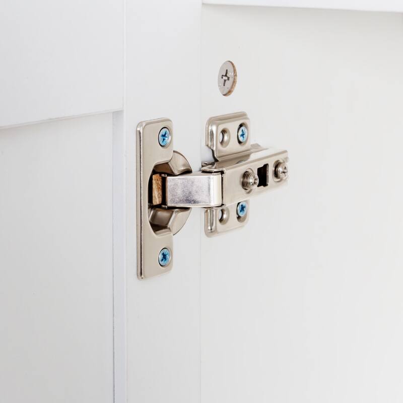 Bathroom Wall Cabinet with Adjustable Shelf, Towel Bar and 5 Hooks