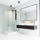preview thumbnail 74 of 97, VIGO Winslow Frameless Sliding Shower Enclosure