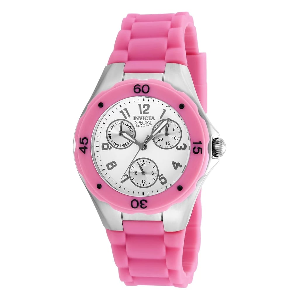 Invicta Women's 18791 Angel Quartz Chronograph White Dial Watch